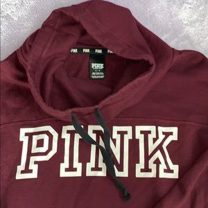 Maroon PINK Sweatshirt